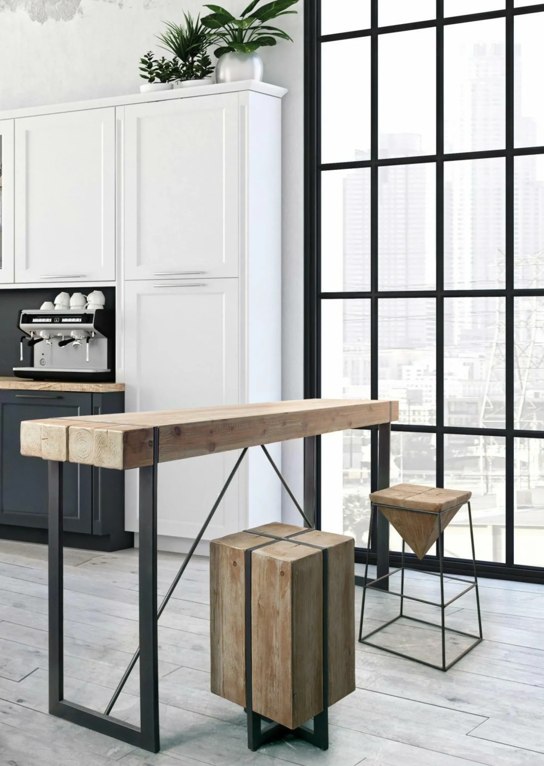 ANDREA BIZZOTTO Barhocker PRISMY