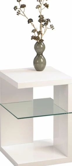 Clearance M2 KOLLEKTION Beistelltisch DOMINGO Weiß