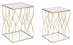 Hot ANDREA BIZZOTTO Beistelltisch ELENOR 2er Set