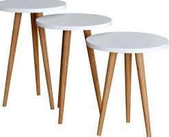 Outlet VCM Beistelltisch 3er Set BARILO