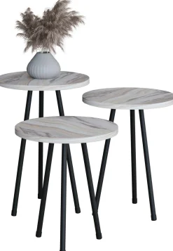 VCM Beistelltisch 3er Set MIROLA