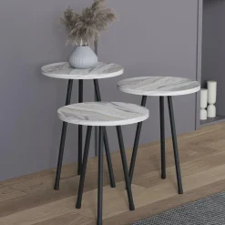 VCM Beistelltisch 3er Set MIROLA