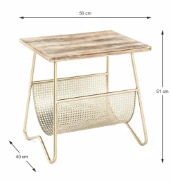 HAKU Möbel Beistelltisch LUND