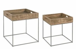 ANDREA BIZZOTTO Beistelltisch NARVIK 2er Set