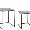 ANDREA BIZZOTTO Beistelltisch TAHIR 2er Set
