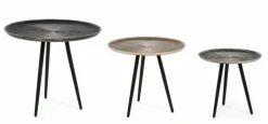 ANDREA BIZZOTTO Beistelltisch TAHIR 3er Set