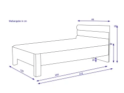 Outlet HARPER Bett BRAGA