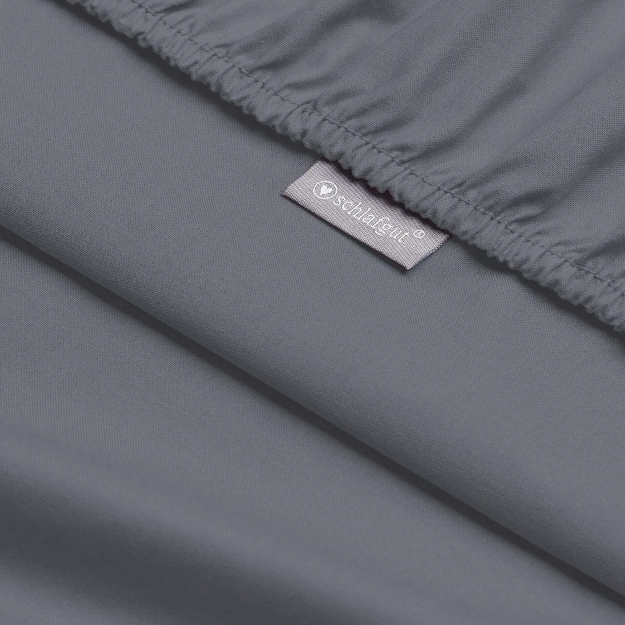 Best Adam Matheis Bettlaken Baumwolle graphit