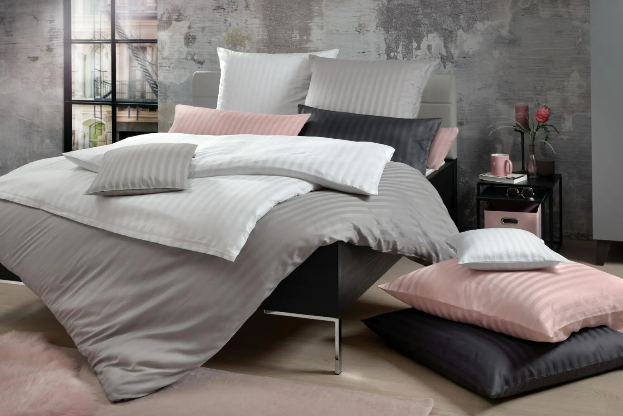 Sale casa NOVA Bettwäsche JACQUARD Satin