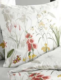 BIERBAUM Bettwäsche Mako-Satin rot