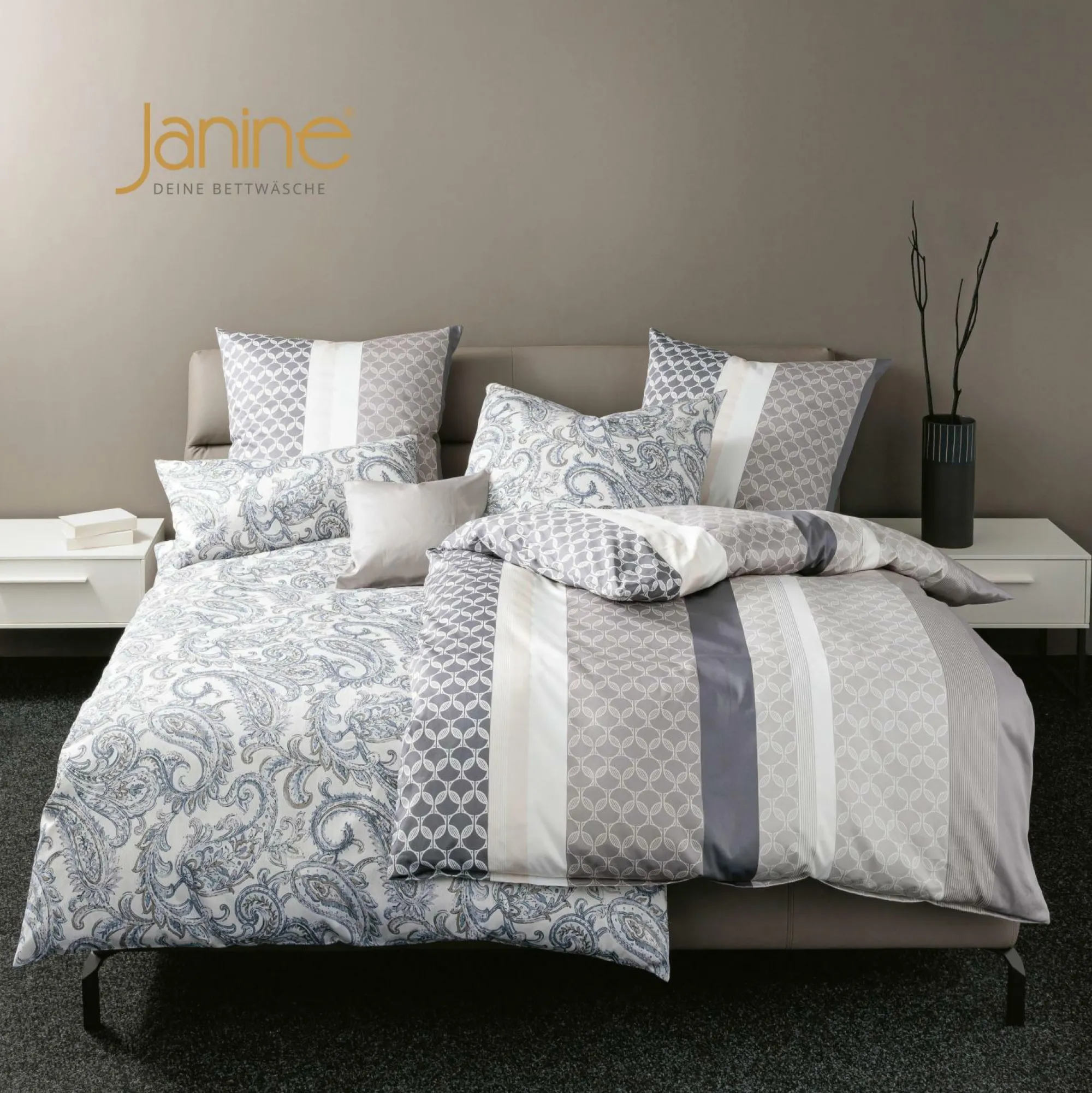 Janine Bettwäsche PALERMO Mako-Satin