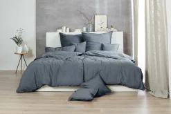 Hahn Bettwäsche Renforcé anthrazit