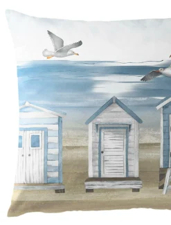 BIERBAUM Bettwäsche Seersucker blau