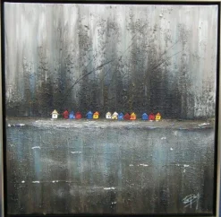 Sonstige Bild ABSTRAKTE HÄUSER