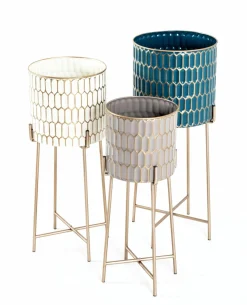 HAKU Möbel Blumensäule 3er Set