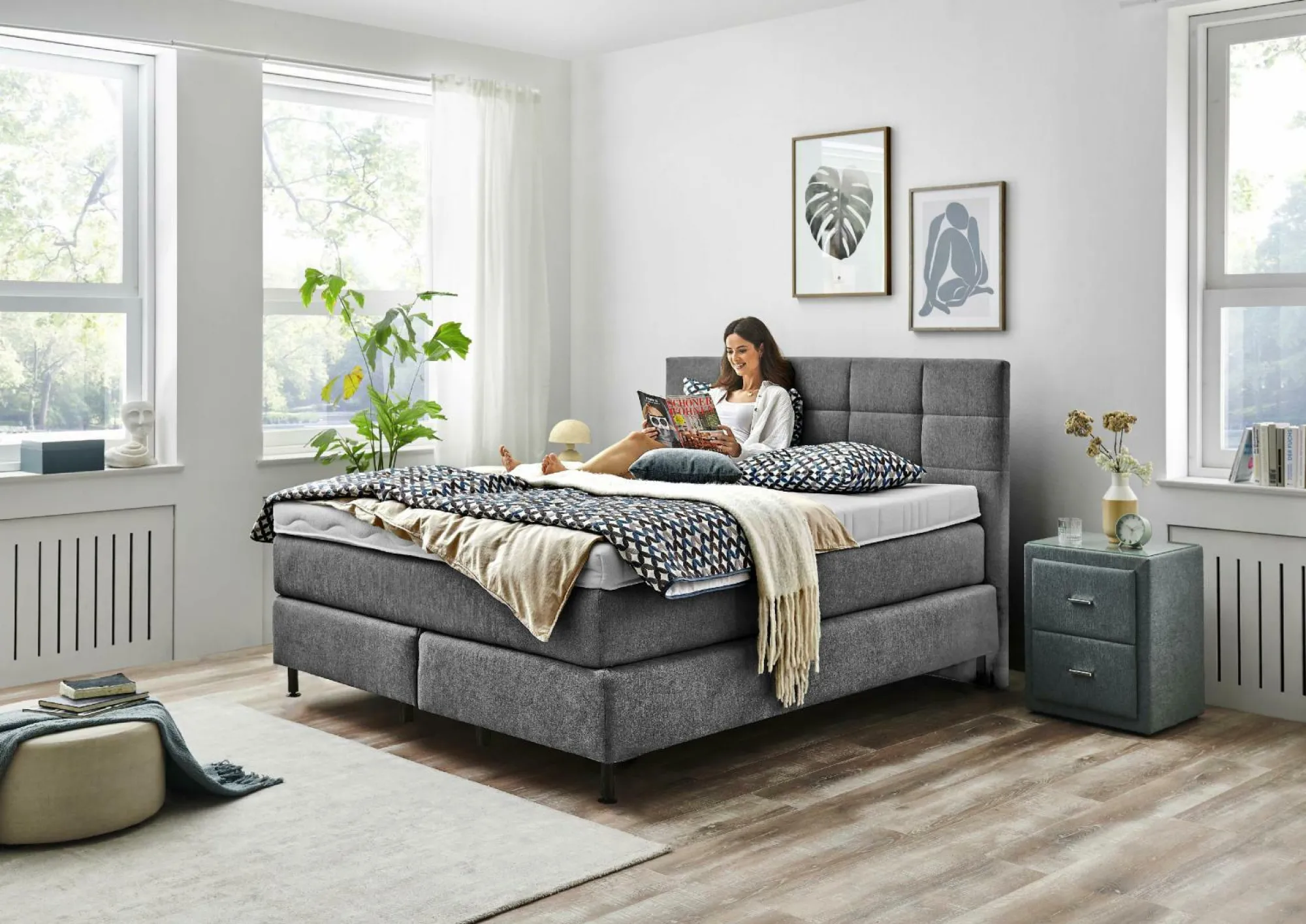 New ELASTOFORM Boxspringbett OLINTO