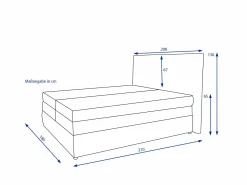 HARPER Boxspringbett WELU
