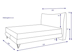Discount MONDO Boxspringbett DELUXE