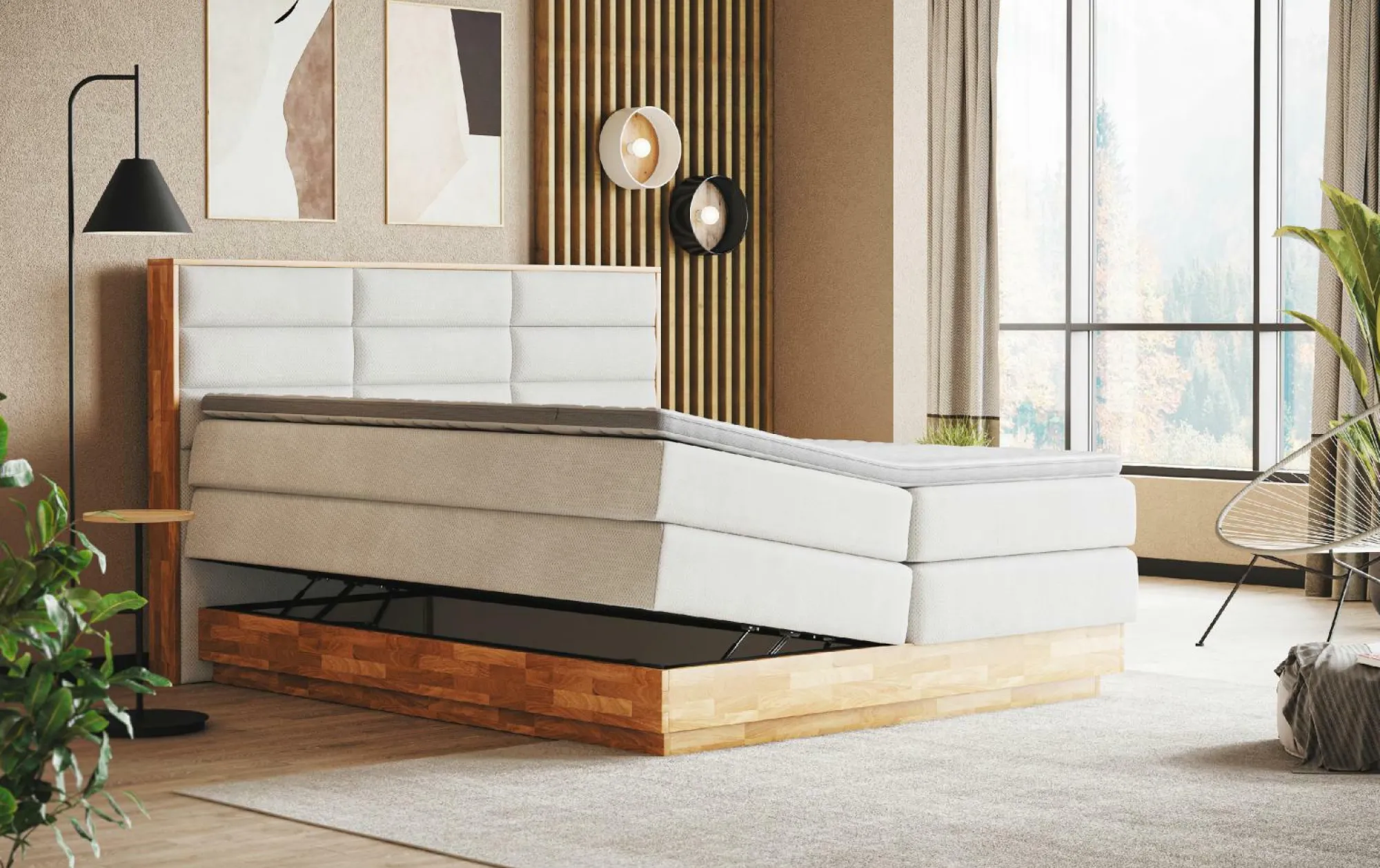 Best VALMONDO Boxspringbett INCANA