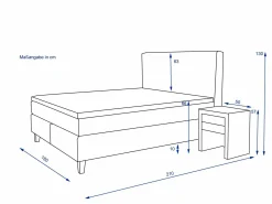 Best vito Boxspringbett ASETTO