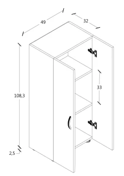 VCM Büroschrank ULAS