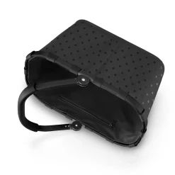 reisenthel carrybag - GLOSSY dots black