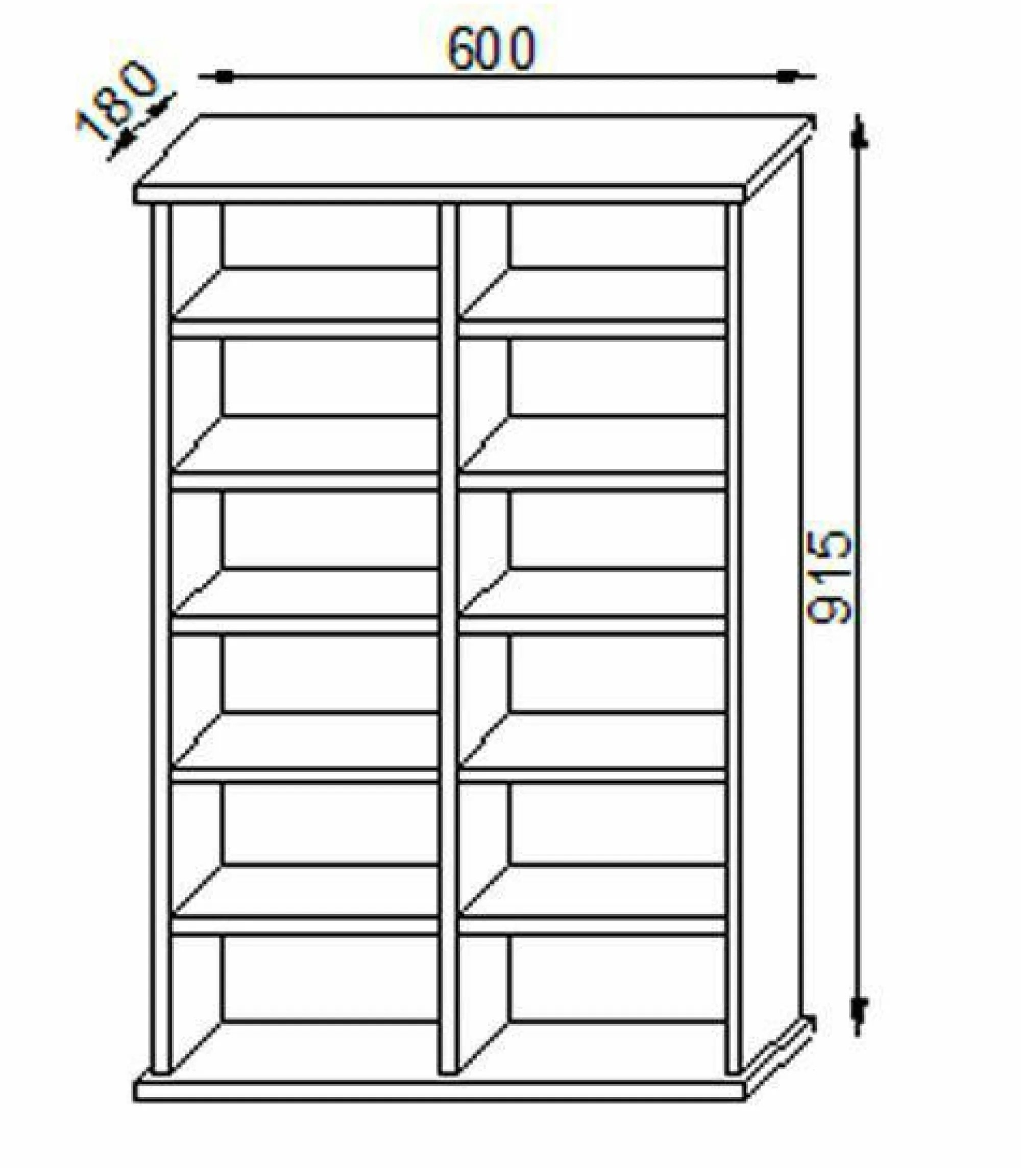 VCM CD/DVD-Turm Ronul