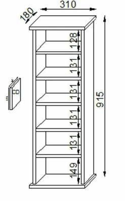 Online VCM CD/DVD-Turm Vostan