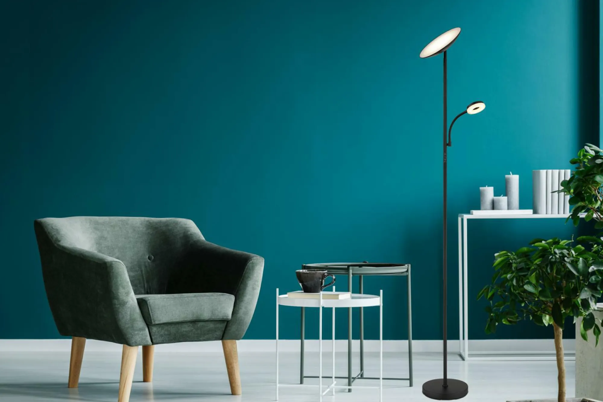 GLOBO Lighting Deckenfluter SKOPO