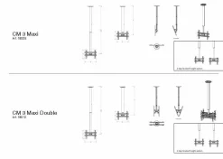 VCM Deckenhalterung CM 3 Maxi