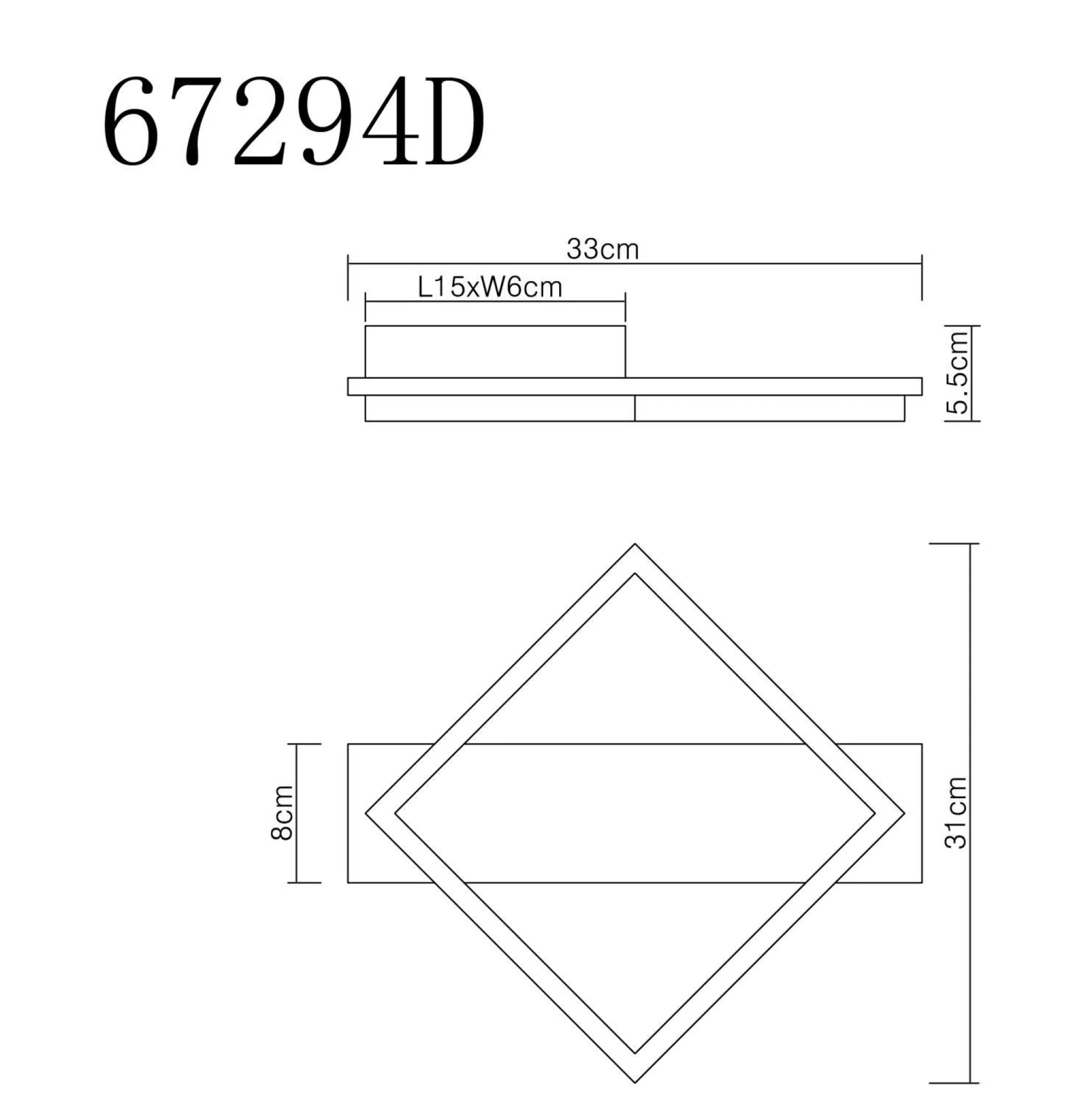 Online GLOBO Lighting Deckenleuchte BEATRIX