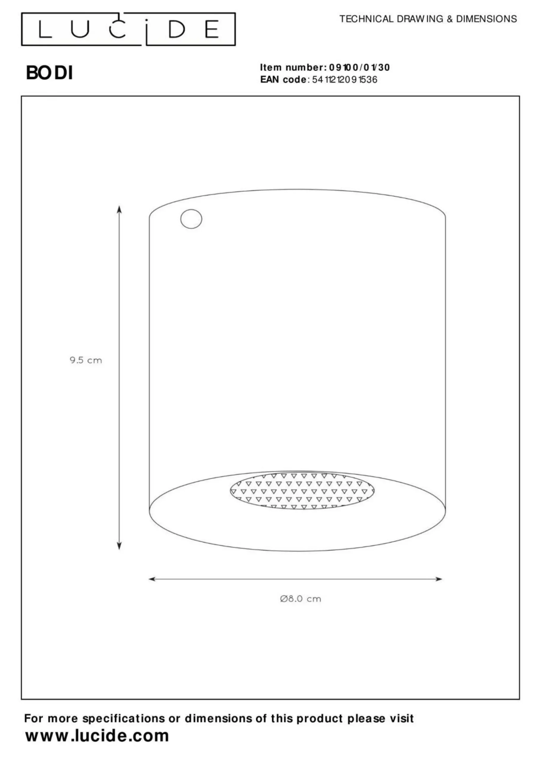 Discount LUCiDE Deckenleuchte BODI