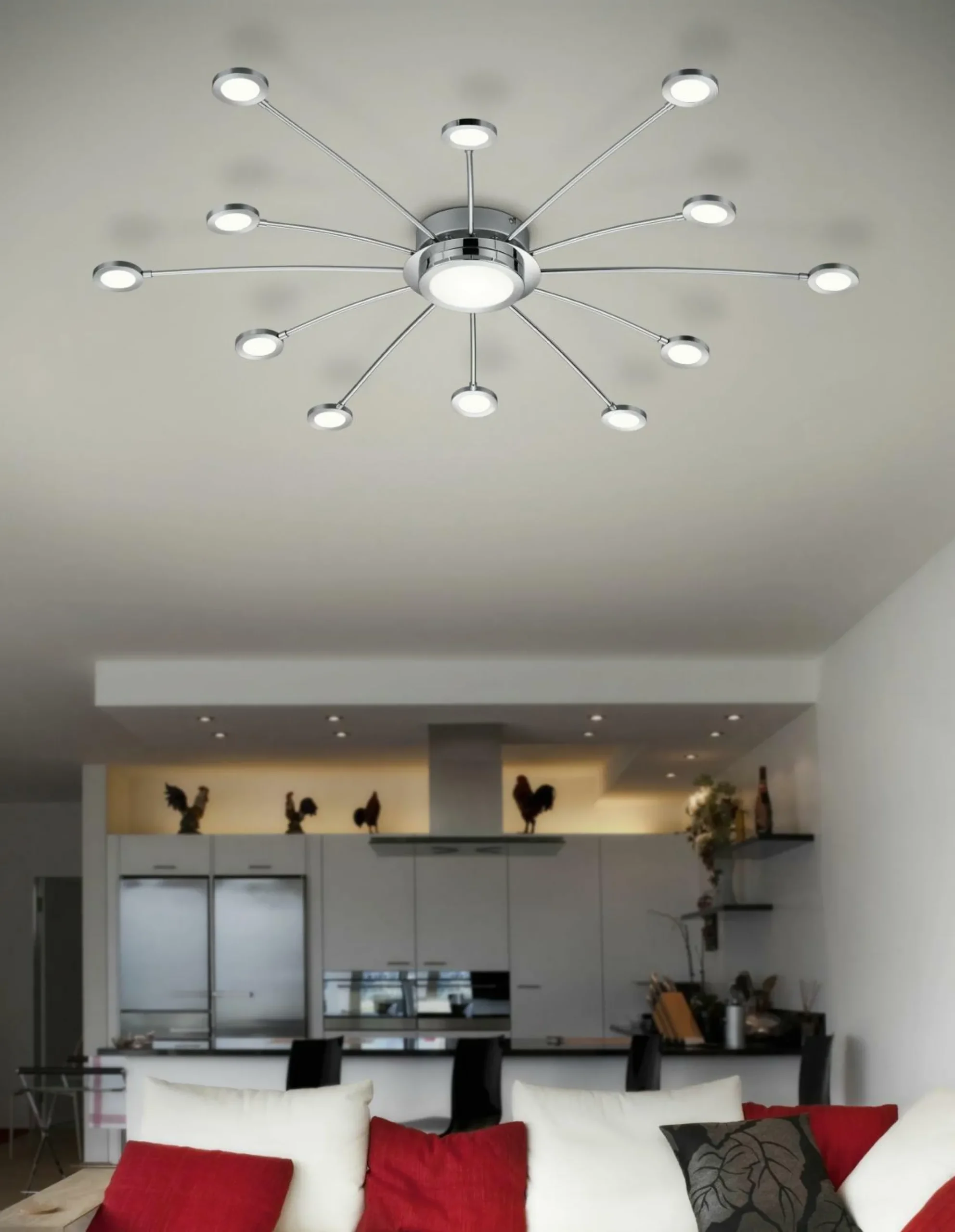 TRIO-Leuchten Deckenleuchte BODRUM