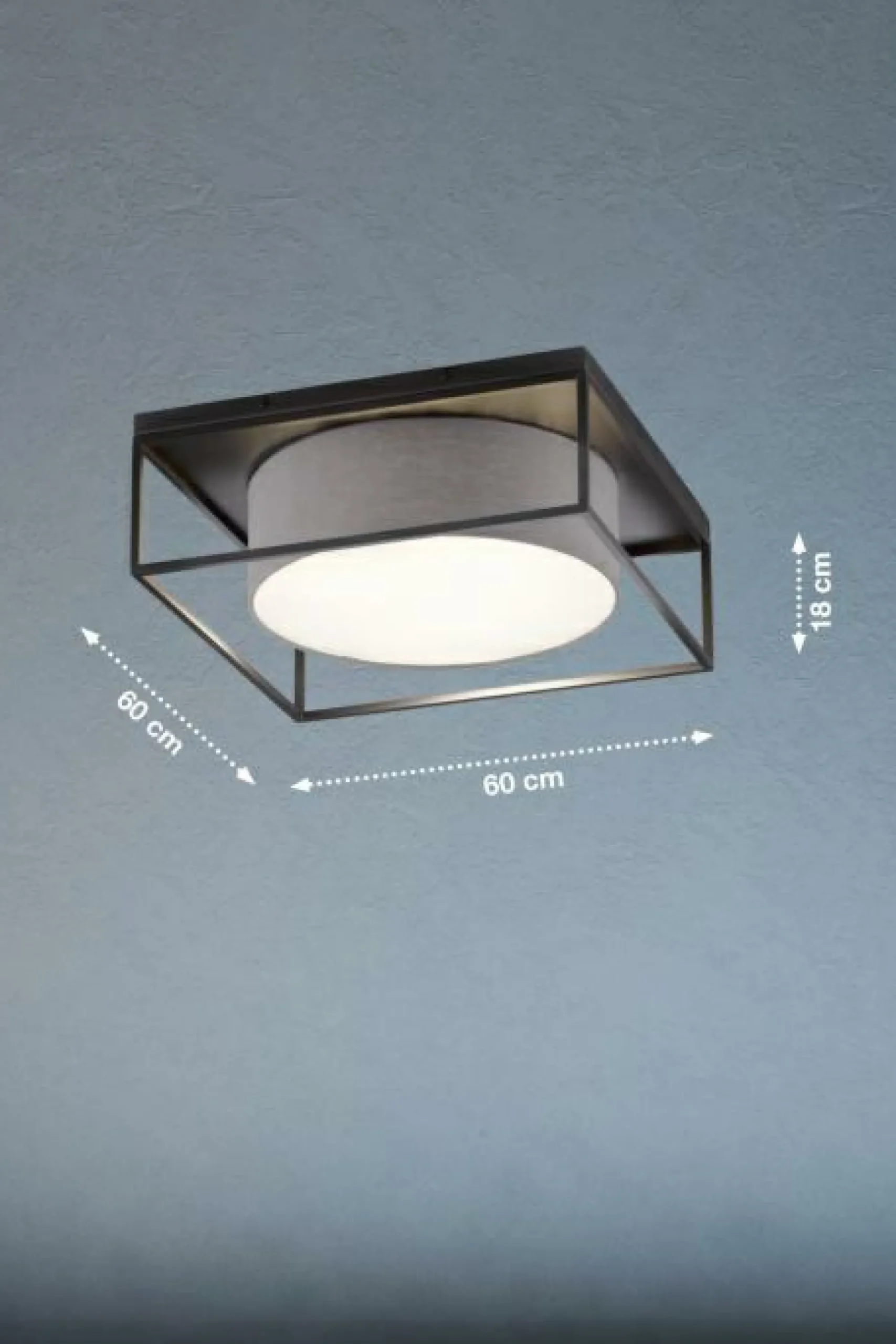 FISCHER & HONSEL Deckenleuchte CARRE