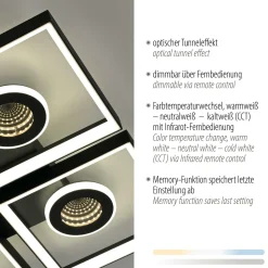 Paul Neuhaus Deckenleuchte TRAFORO