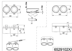 Hot TRIO-Leuchten Deckenspot TAURUS