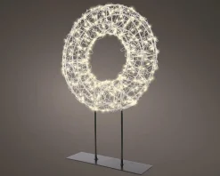 casa NOVA Drahtkranz LED auf Fuß