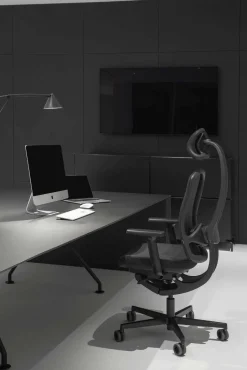 Hot wagner Drehstuhl AluMedic Black