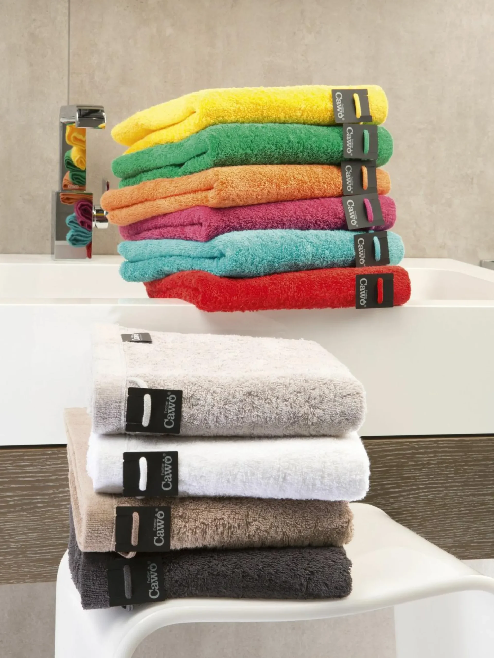 Outlet Cawö Duschtuch LIFESTYLE Uni