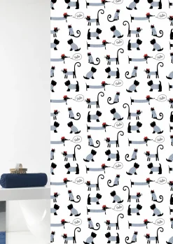 GRUND a.s. Duschvorhang HELLO!