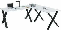 Outlet VCM Eck-Schreibtisch LONA