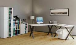 Outlet VCM Eck-Schreibtisch LONA