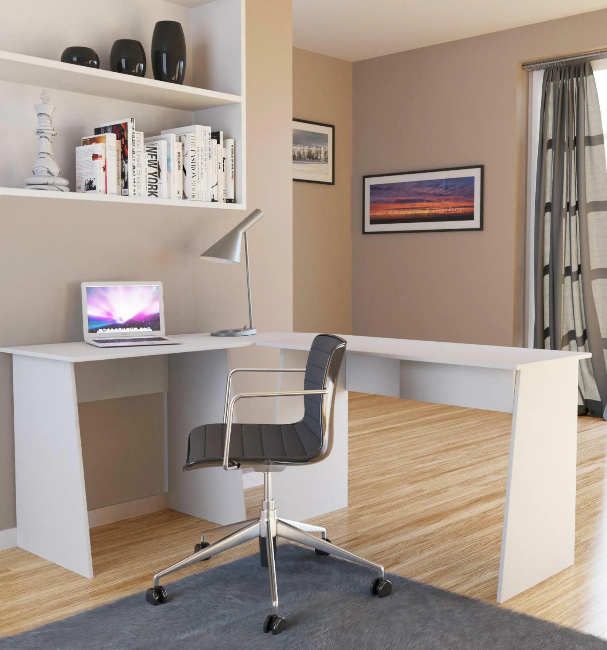 VCM Eck-Schreibtisch Masola