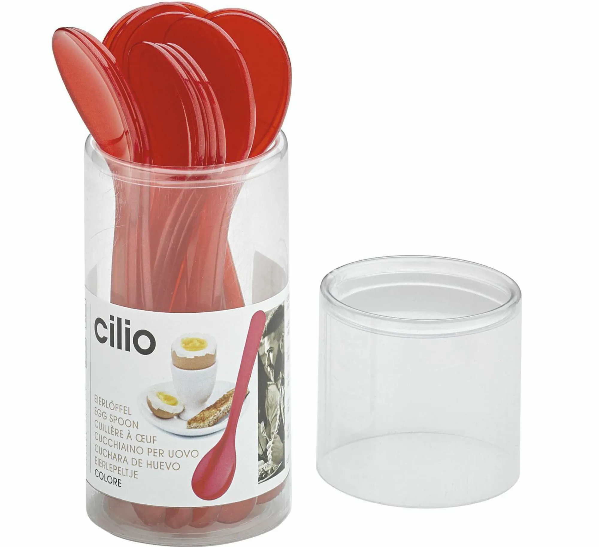 Hot cilio Eierlöffel COLORE