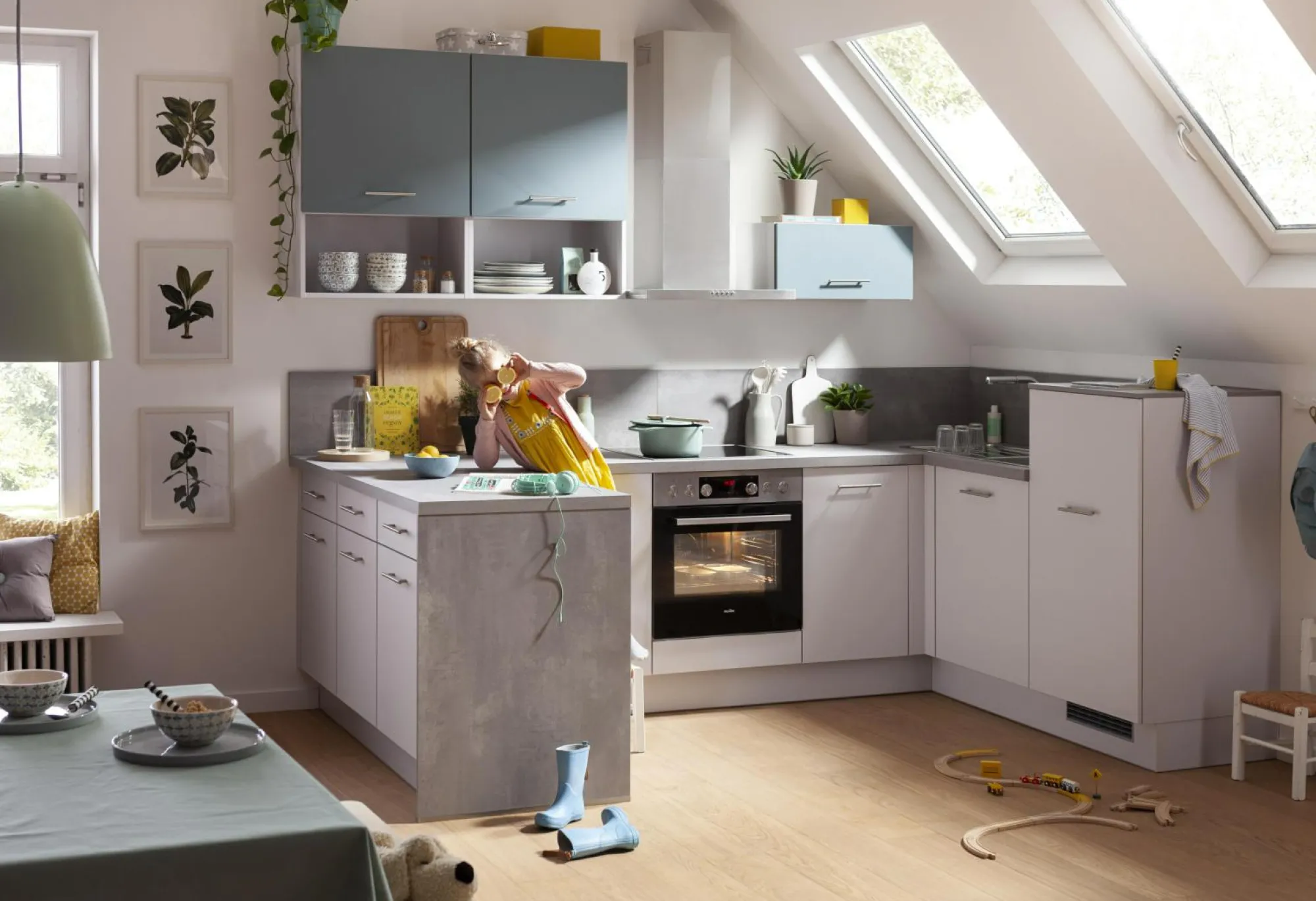 Clearance FAKTA Einbauküche FA12.0