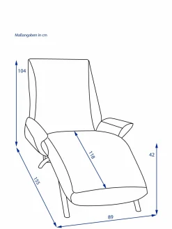 Best KOINOR Einzelliege JOLEEN