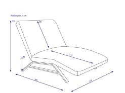 Outlet LOFT Einzelliege maxi CHRISTIE
