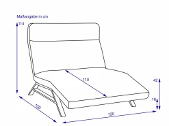 New LOFT Einzelliege maxi CHRISTIE