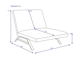Best LOFT Einzelliege maxi CHRISTIE