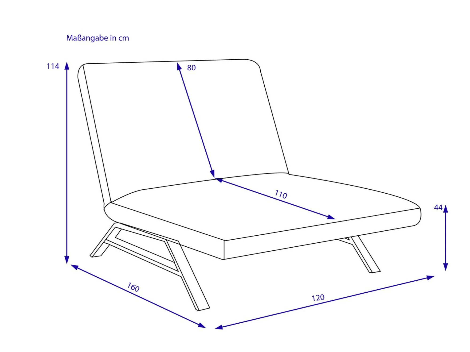 Best LOFT Einzelliege maxi CHRISTIE